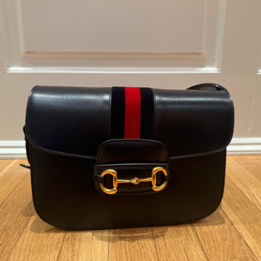 GUCCI 1955 Horsebit Shoulder Bag - NWT - Picture 2 of 16